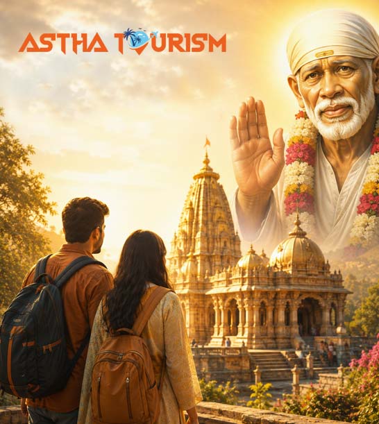 Astha Tourism guests on a Shirdi pilgrimage tour